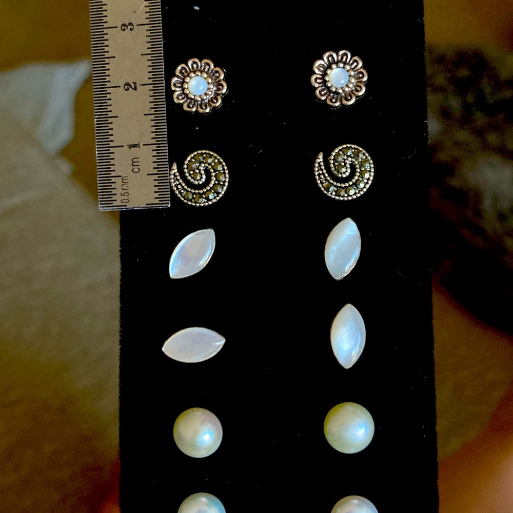 Sterling silver studs